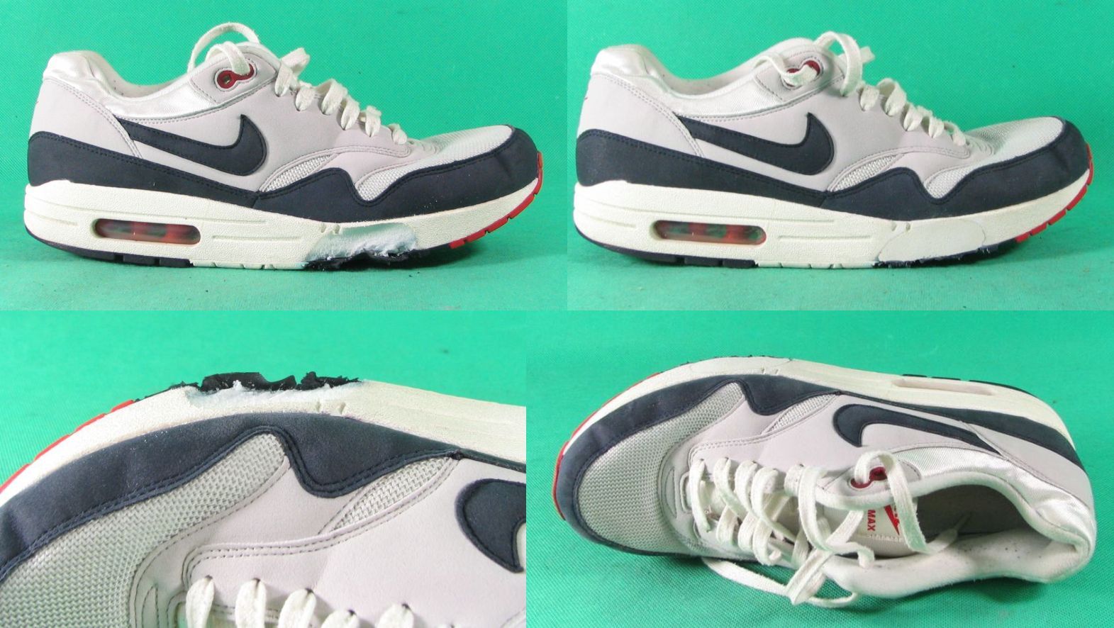 buty Nike wyprane w pralce
