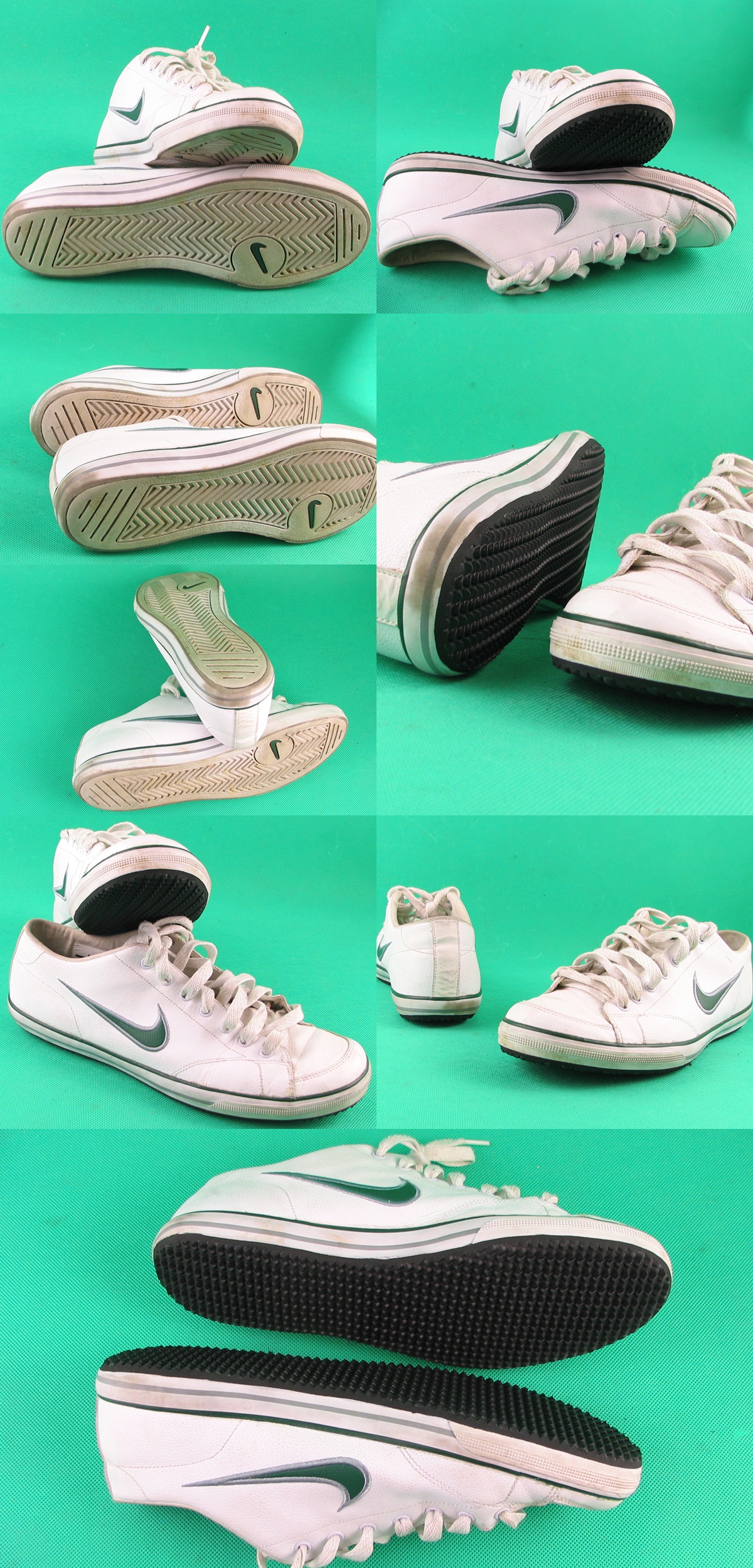 Nowe spody w białych Nike